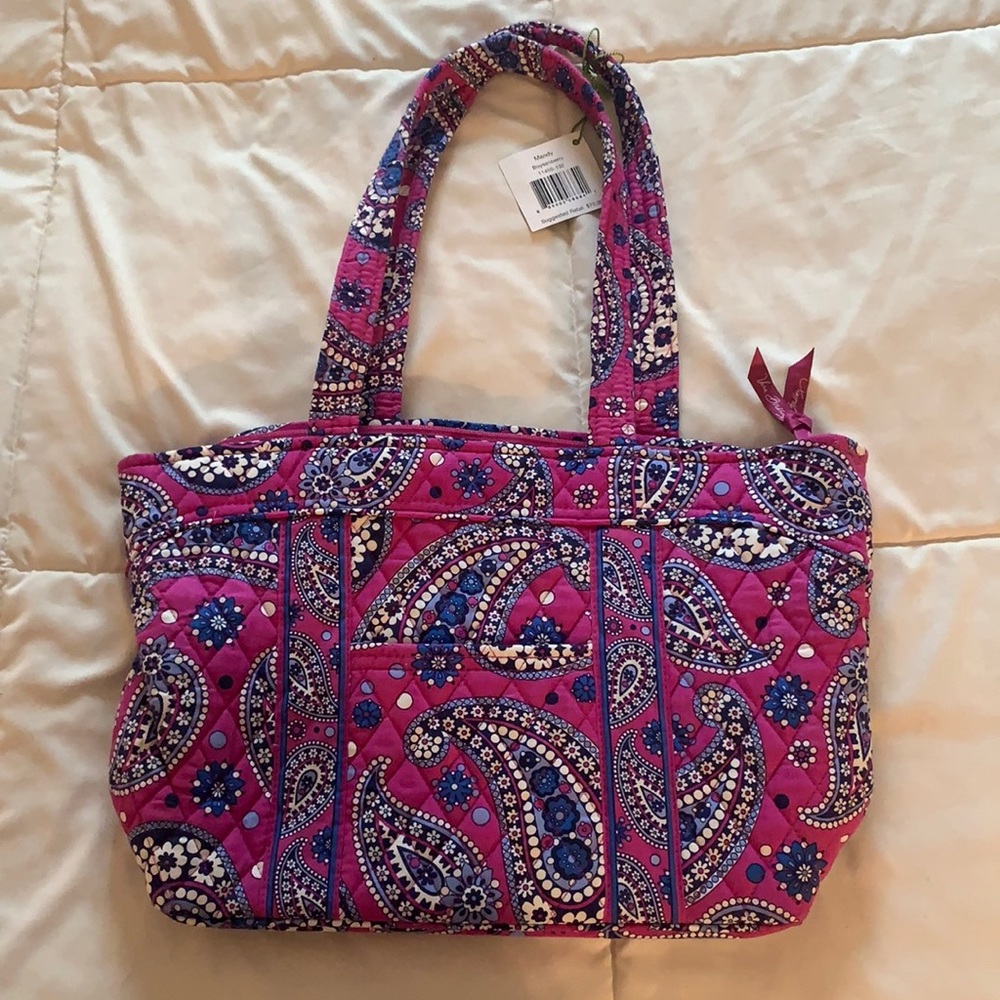 NEW Vera Bradley Mandy Boysenberry Bag